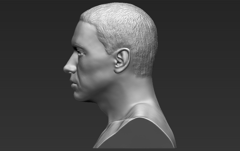 Eminem bust ready for full color 3D printing 3D Print 274672