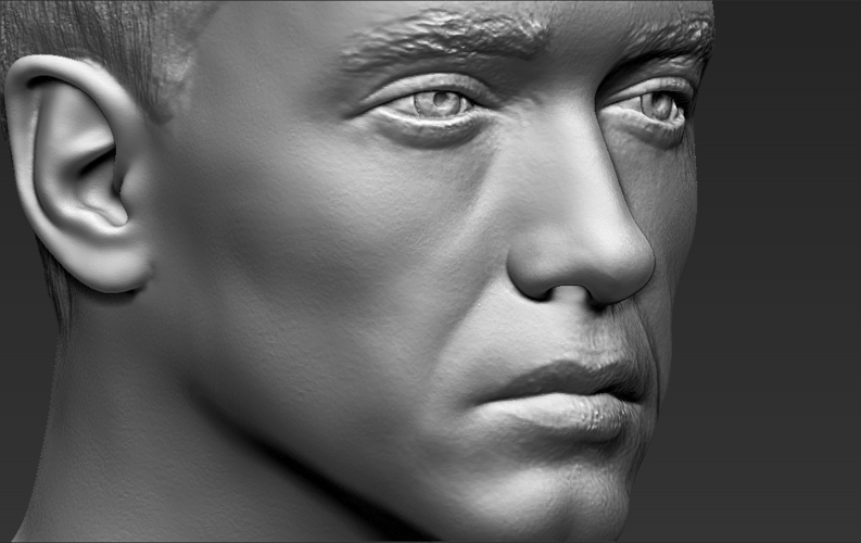 Eminem bust ready for full color 3D printing 3D Print 274676