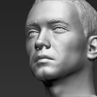Eminem bust ready for full color 3D printing - Thumbnail 21