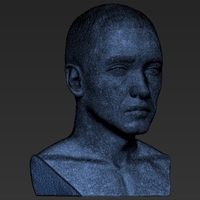 Eminem bust ready for full color 3D printing - Thumbnail 23