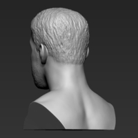 Michael Phelps bust 3D printing ready stl obj formats - Thumbnail 5