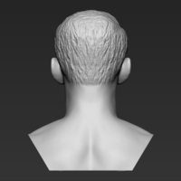 Michael Phelps bust 3D printing ready stl obj formats - Thumbnail 6