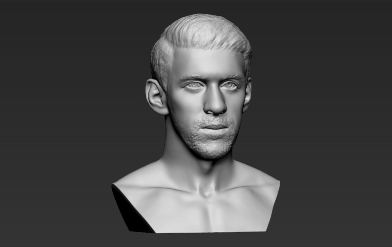 Michael Phelps bust 3D printing ready stl obj formats 3D Print 274690