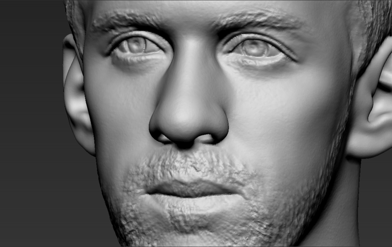 Michael Phelps bust 3D printing ready stl obj formats 3D Print 274695