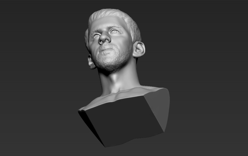 Michael Phelps bust 3D printing ready stl obj formats 3D Print 274698