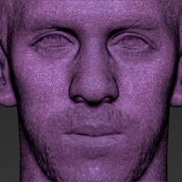 Michael Phelps bust 3D printing ready stl obj formats - Thumbnail 21