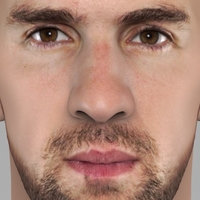 Michael Phelps bust ready for full color 3D printing - Thumbnail 7