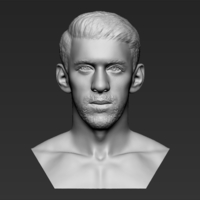 Michael Phelps bust ready for full color 3D printing - Thumbnail 12