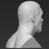 Anthony Joshua bust 3D printing ready stl obj formats - Thumbnail 7