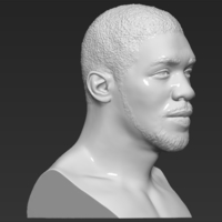 Anthony Joshua bust 3D printing ready stl obj formats - Thumbnail 9