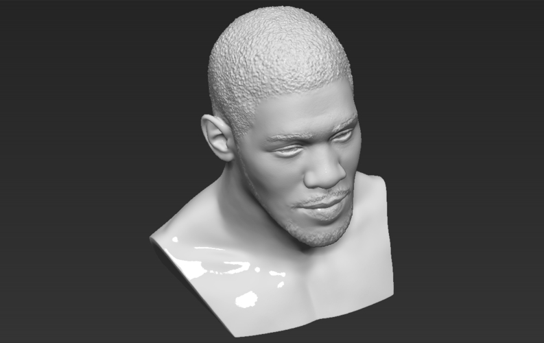 Anthony Joshua bust 3D printing ready stl obj formats 3D Print 274734