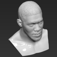 Anthony Joshua bust 3D printing ready stl obj formats - Thumbnail 11