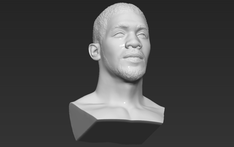 Anthony Joshua bust 3D printing ready stl obj formats 3D Print 274736