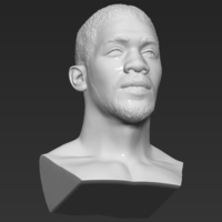 Anthony Joshua bust 3D printing ready stl obj formats - Thumbnail 13