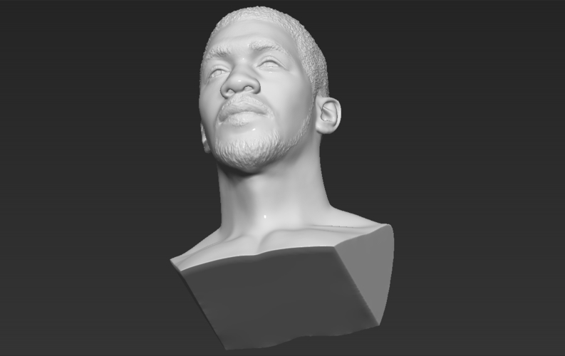 Anthony Joshua bust 3D printing ready stl obj formats 3D Print 274737