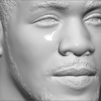 Anthony Joshua bust 3D printing ready stl obj formats - Thumbnail 16