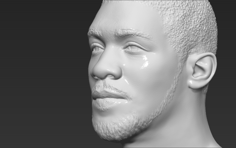 Anthony Joshua bust 3D printing ready stl obj formats 3D Print 274740