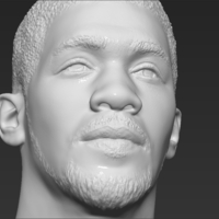 Anthony Joshua bust 3D printing ready stl obj formats - Thumbnail 18