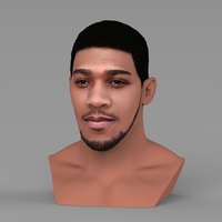 Anthony Joshua bust ready for full color 3D printing - Thumbnail 2