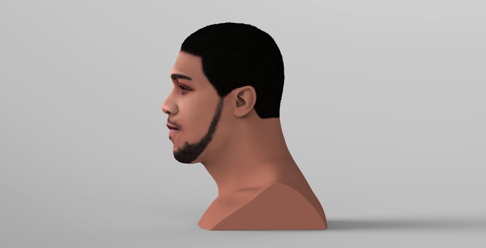 Anthony Joshua bust ready for full color 3D printing 3D Print 274746