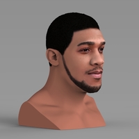 Anthony Joshua bust ready for full color 3D printing - Thumbnail 5