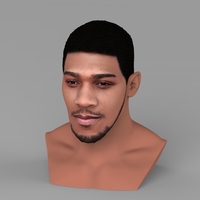 Anthony Joshua bust ready for full color 3D printing - Thumbnail 6
