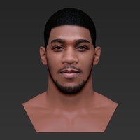 Anthony Joshua bust ready for full color 3D printing - Thumbnail 9