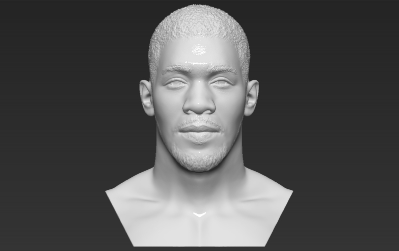 Anthony Joshua bust ready for full color 3D printing 3D Print 274755
