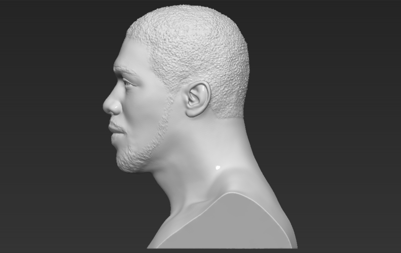 Anthony Joshua bust ready for full color 3D printing 3D Print 274758