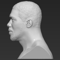 Anthony Joshua bust ready for full color 3D printing - Thumbnail 15