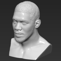 Anthony Joshua bust ready for full color 3D printing - Thumbnail 18