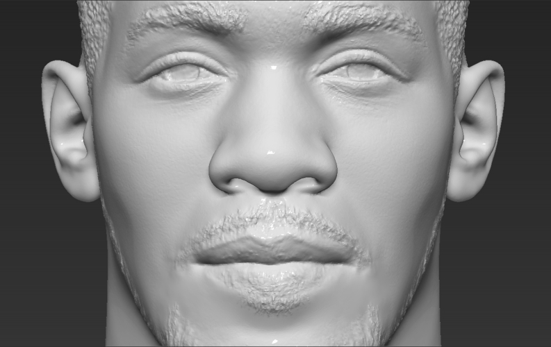 Anthony Joshua bust ready for full color 3D printing 3D Print 274762