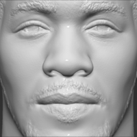 Anthony Joshua bust ready for full color 3D printing - Thumbnail 19