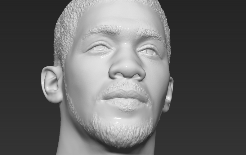 Anthony Joshua bust ready for full color 3D printing 3D Print 274764
