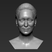 Small Meryl Streep bust 3D printing ready stl obj formats 3D Printing 274813