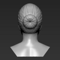 Meryl Streep bust 3D printing ready stl obj formats - Thumbnail 6