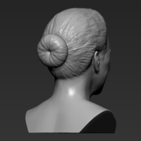 Meryl Streep bust 3D printing ready stl obj formats - Thumbnail 7