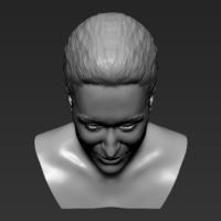 Meryl Streep bust 3D printing ready stl obj formats - Thumbnail 14
