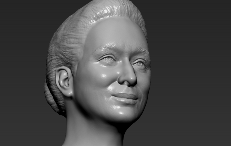 Meryl Streep bust 3D printing ready stl obj formats 3D Print 274827