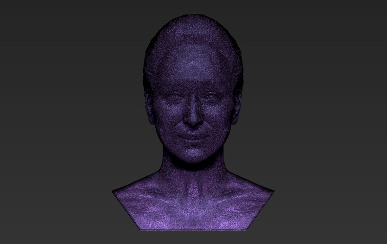 Meryl Streep bust 3D printing ready stl obj formats 3D Print 274832