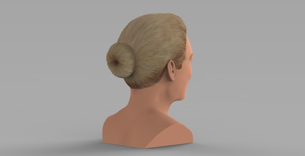 Meryl Streep bust ready for full color 3D printing 3D Print 274838