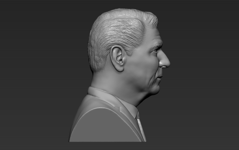 Ronald Reagan bust 3D printing ready stl obj formats 3D Print 274865