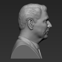 Ronald Reagan bust 3D printing ready stl obj formats - Thumbnail 8