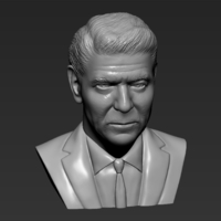 Ronald Reagan bust 3D printing ready stl obj formats - Thumbnail 11