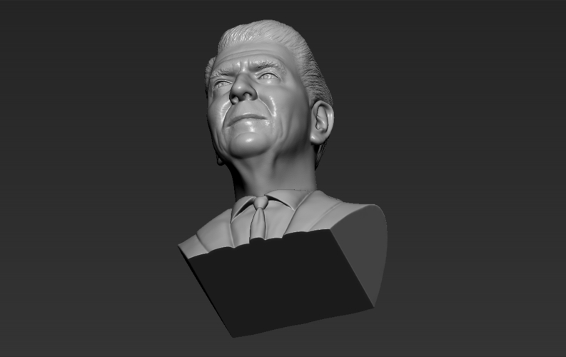 Ronald Reagan bust 3D printing ready stl obj formats 3D Print 274872