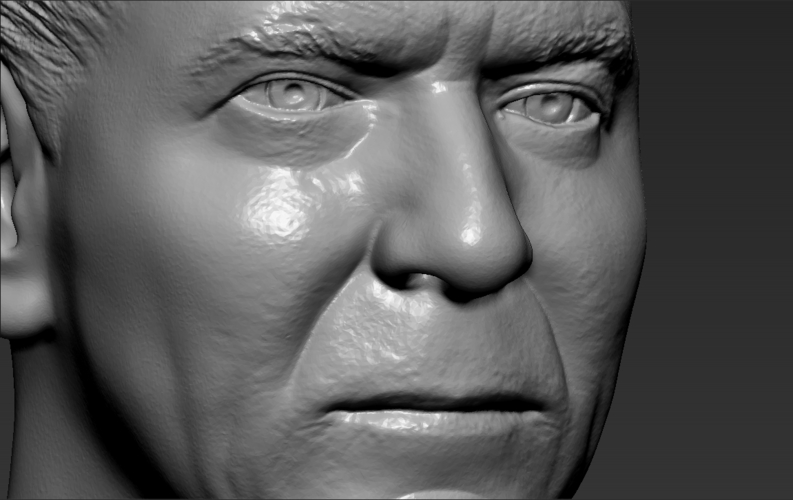 Ronald Reagan bust 3D printing ready stl obj formats 3D Print 274874