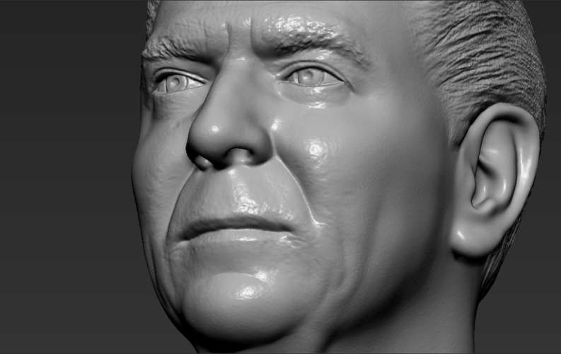 Ronald Reagan bust 3D printing ready stl obj formats 3D Print 274875