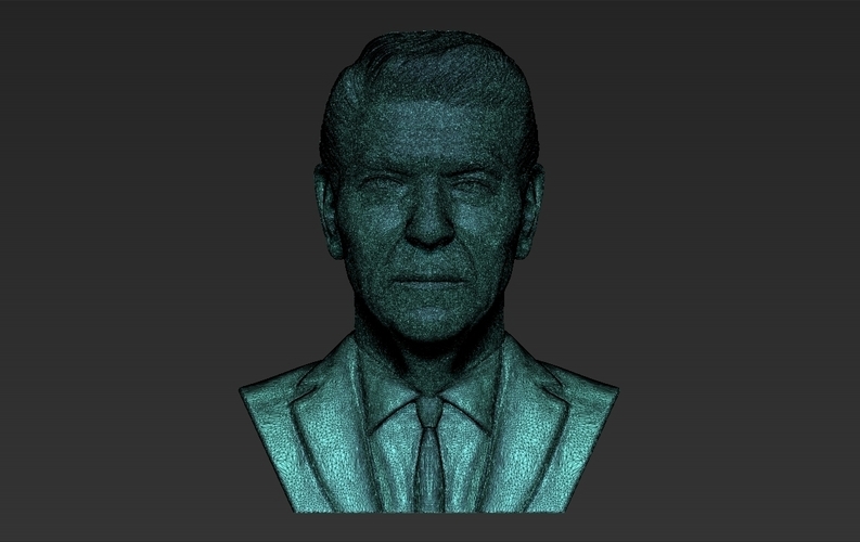 Ronald Reagan bust 3D printing ready stl obj formats 3D Print 274879