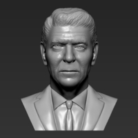Ronald Reagan bust ready for full color 3D printing - Thumbnail 13
