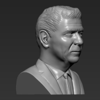Ronald Reagan bust ready for full color 3D printing - Thumbnail 17